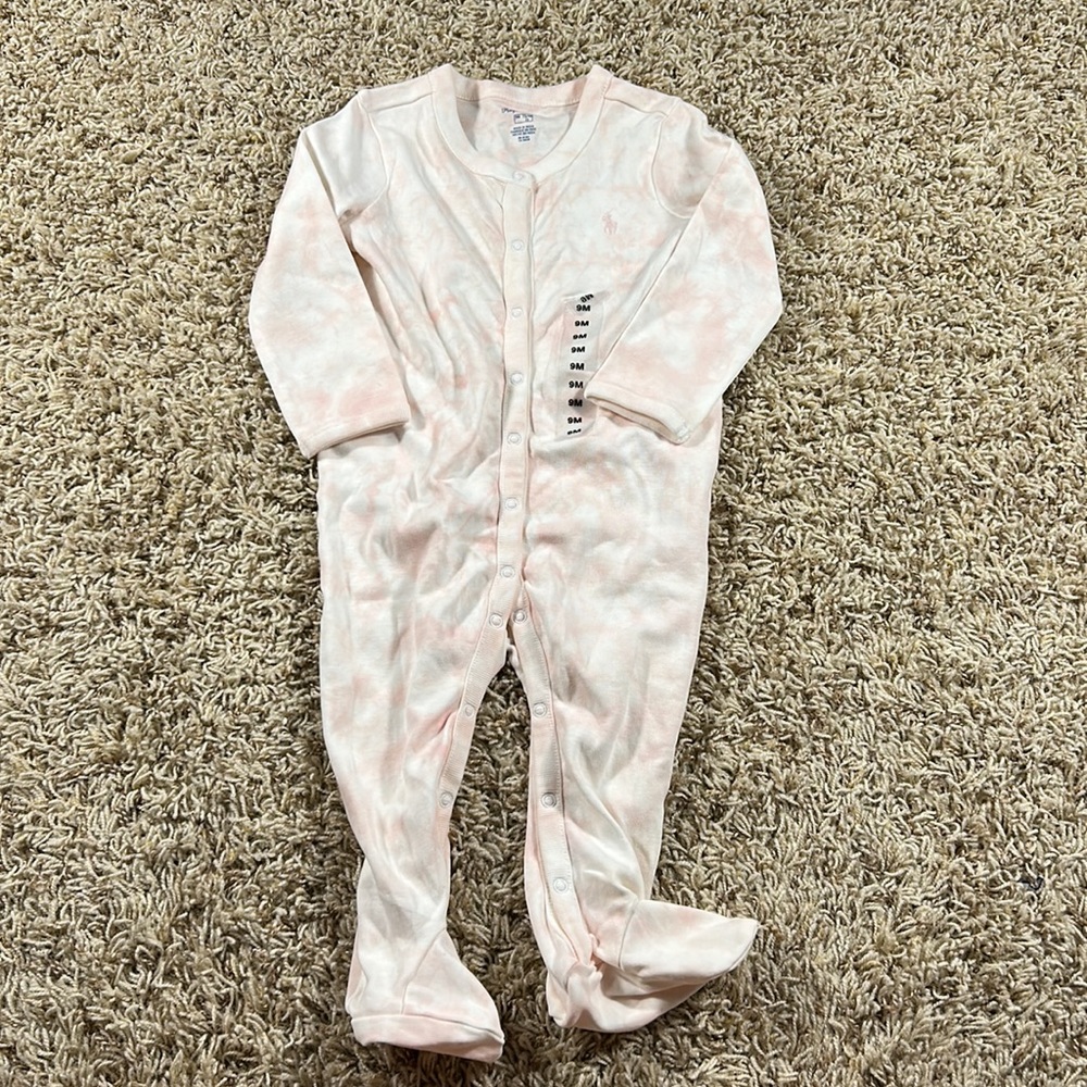Ralph Lauren- Girl’s Cotton One Piece - Size 9M